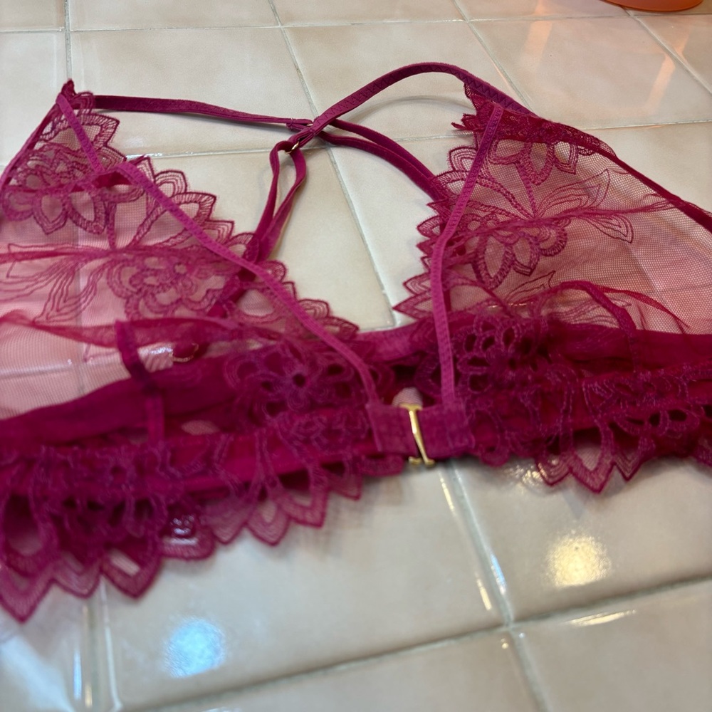 Free People Amelie Lace Bralette